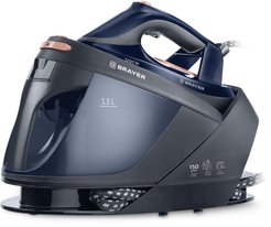 Станция паровая Brayer 4157BR 3200Вт 1,5л керамическое покрытие, синий