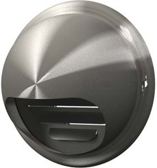 Выход стенной вентиляционный вытяжнойметаллический с фланцем D125