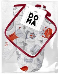 Полотенце вафельное 45х60 Vse DOMA Время чудес