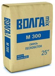 Пескобетон М-300 ВОЛГА mix 25кг