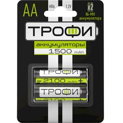 Аккумулятор Трофи HR6-2BL 1500mAh