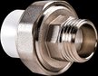 Муфта ППР комбинированная разъемная раструбная наружная резьба d32-1"