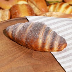 Муляж Круассан 14х5х8см