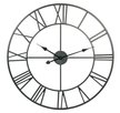 Часы настенные Дрим Ривер круглые d70см металл черный