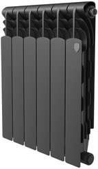 Радиатор биметаллический Royal Thermo Revolution Noir Sable 500х80 6 секций