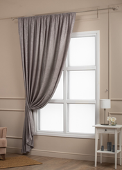 Штора Жаккард Classic 2х2,7 Кофейный
