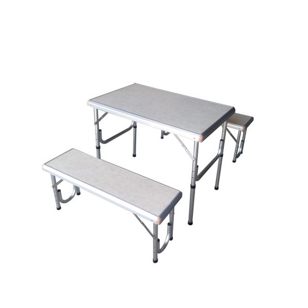 Комплект складной стол (80х50х63см) 2 лавки DN-M11