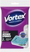 Губка деликатная фигурная Vortex 15,5х7х3см 2шт