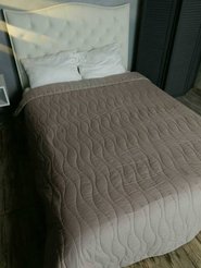 Покрывало ультрастеп 200х215 Wenge макадамия, п/э 100%