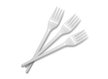 Набор вилок одноразовых Мистерия 16,5см белые,ПС 12шт