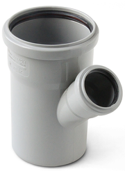 Тройник канализационный Pro Aqua Comfort 75х50/45°