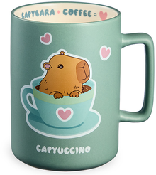 Кружка Lefard Capybara+coffee 400мл фарфор