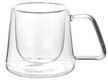 Кружка с двойными стенками TalleR Эшли 250мл стекло