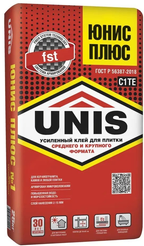 Клей для плитки UNIS plus 25кг