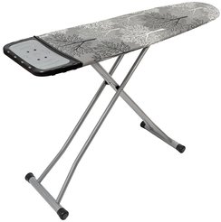 Доска гладильная Zalger Magic 130х38см металл, моноблок, подставка п/утюг