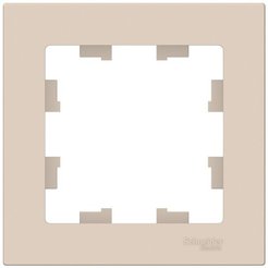 Рамка 1-ая SE AtlasDesign Беж