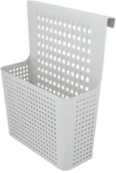 Органайзер навесной на дверцу MultiDom Лофт 24х9х31см пластик, белый