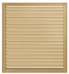 Решетка вентиляционная,профиль ПВХ,600х600,бежевая