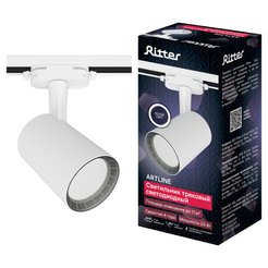 Светильник светодиодный трековый Ritter Artline антибликовый 20Вт 4000К металл/белый
