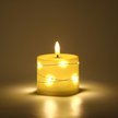 Свеча светодиодная 11,5х7,5см, теплый белый свет, SYLZB-2325054