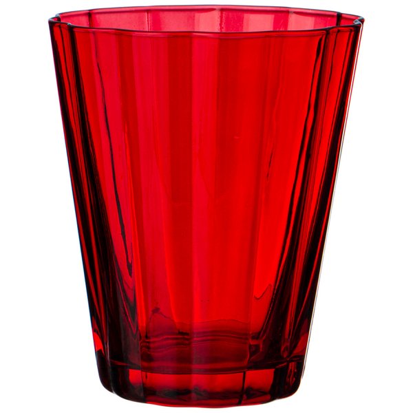 Набор стаканов Lefard Lotus Red 290мл 2шт низкие, стекло
