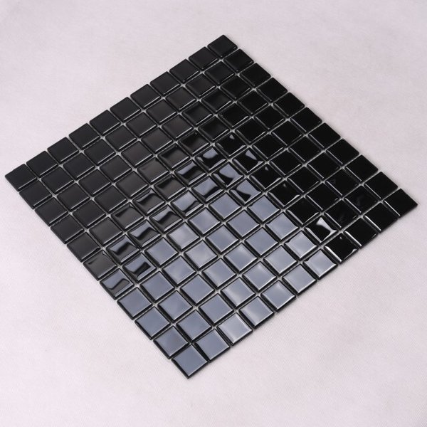 Мозаика Tessare 30,0х30,0х0,4см стекло черный шт(HJM03)
