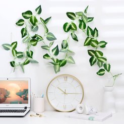 Растение искусственное Лиана Антуриум Андрэ 220см