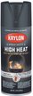 Краска высокотемпературная KRYLON High Heat Black до 315˚С цвет-черный (0,34кг)