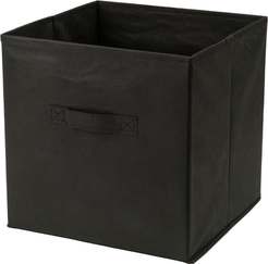 Короб д/хранения Qually 31х31х31см черный