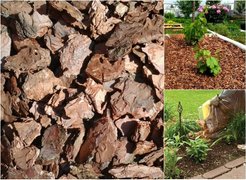 Кора сосны 60л фракция 6-10см