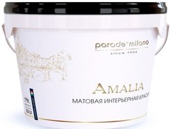 Краска интерьерная матовая PARADE AMALIA белая База А (2,5л)