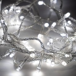 Электрогирлянда 120 Led SYCL-206 8м тёплый белый