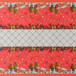 Клеенка Dekorelle Jakline Новый год 140см ПВХ