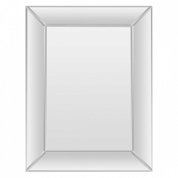 Зеркало настольное Лазурь белая 190х250мм