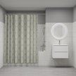 Штора для ванной IDDIS 200x180см BD05P18i11 Полиэстер серый