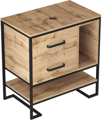 Тумба напольная Grunge Loft 80см Дуб вотан