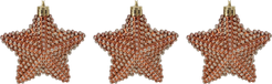 Набор украшений Звезды 3шт 9см, кофе, SYQD1-0125230