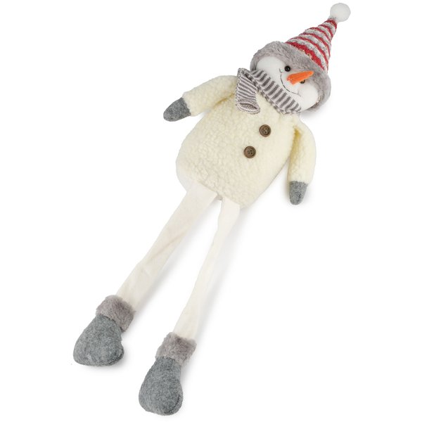 Фигура Снеговик 40+24см, с длинными ножками, SYGZWWA-37230031