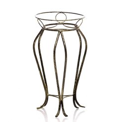 Подставка для цветов Лоза на 1 горшок 23х23см h45см, металл, бронза, 14-021-ВG