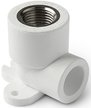 Угольник полипропиленовый комбинированный Pro Aqua d20x1/2" внутренняя резьба, с креплением