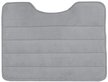 Коврик для туалета 50х50см Велюр 7190 светло-серый, велюр