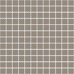 Мозаика Кастелло 29,8x29,8x0,35см орнамент бежевый матовый, 1,06м²/уп