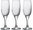 Набор бокалов д/шампанского Pasabahce Bistro 190мл 3шт стекло