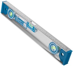 Уровень 400мм, с 3 глазками, с магнитной лентой (17-1-204)