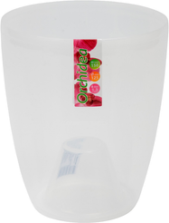 Горшок для орхидей Орхидея d12,5см h15см v1,3л прозрачный