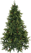 Ель искусственная Байкальская 210см, с шишками, ПЭ+ПВХ