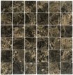 Мозаика Tessare 30,0х30,0х0,4см мрамор темный имперадор шт (L002-SF48)