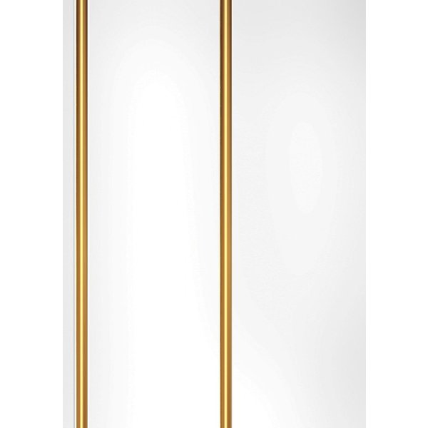Панель ПВХ рейка 2-х секц.Золото 2,9/3х0,24м 8мм