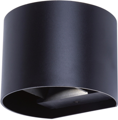 Светильник уличный светодиодный накладной ULU-S56B-2xВт 3000K+4000K+6000K IP65 (пер-ль цвета свеч) черный