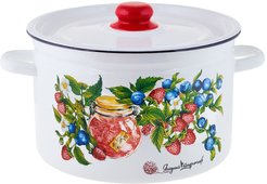 Кастрюля Appetite Конфитюр 7л эмаль, крышка эмаль, индукция